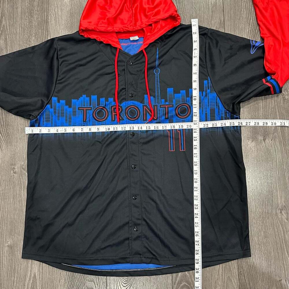 Toronto Blue Jays Bichette 11 Jersey Hoodie Size Adult XL - Picture 2 of 7